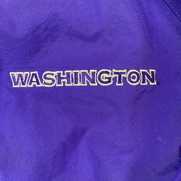 Washington Huskies Nike Jacket 2XL XXL Purple Full Zip Windbreaker Embroidered - Picture 3 of 10